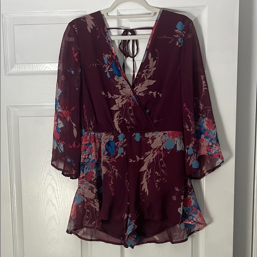Floral Romper